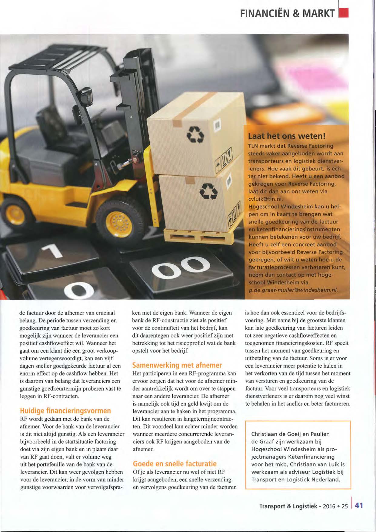 201612 transport  logistiek een ketenfinancieringsvoorstel van je afnemer wat te doen klein pagina 2