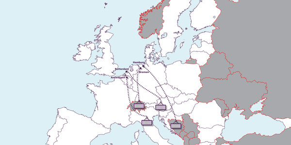 Europa tekening