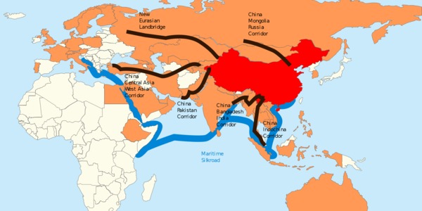 Nieuwe zijderoute china